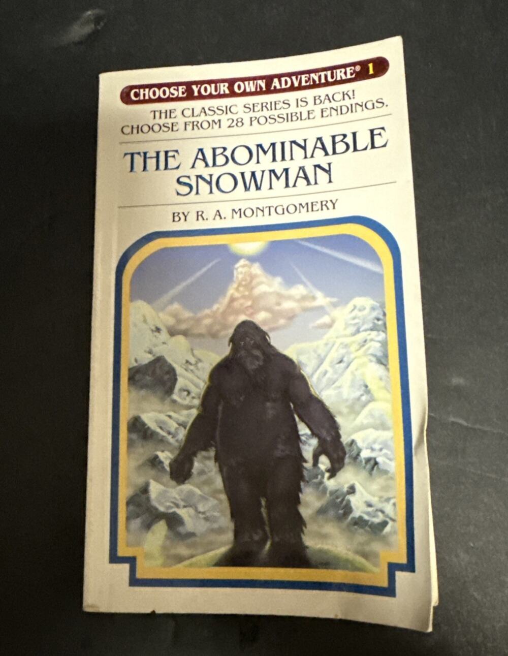 The Abominable Snowman Choose Your Own Adventure #1 Paperback 2005
